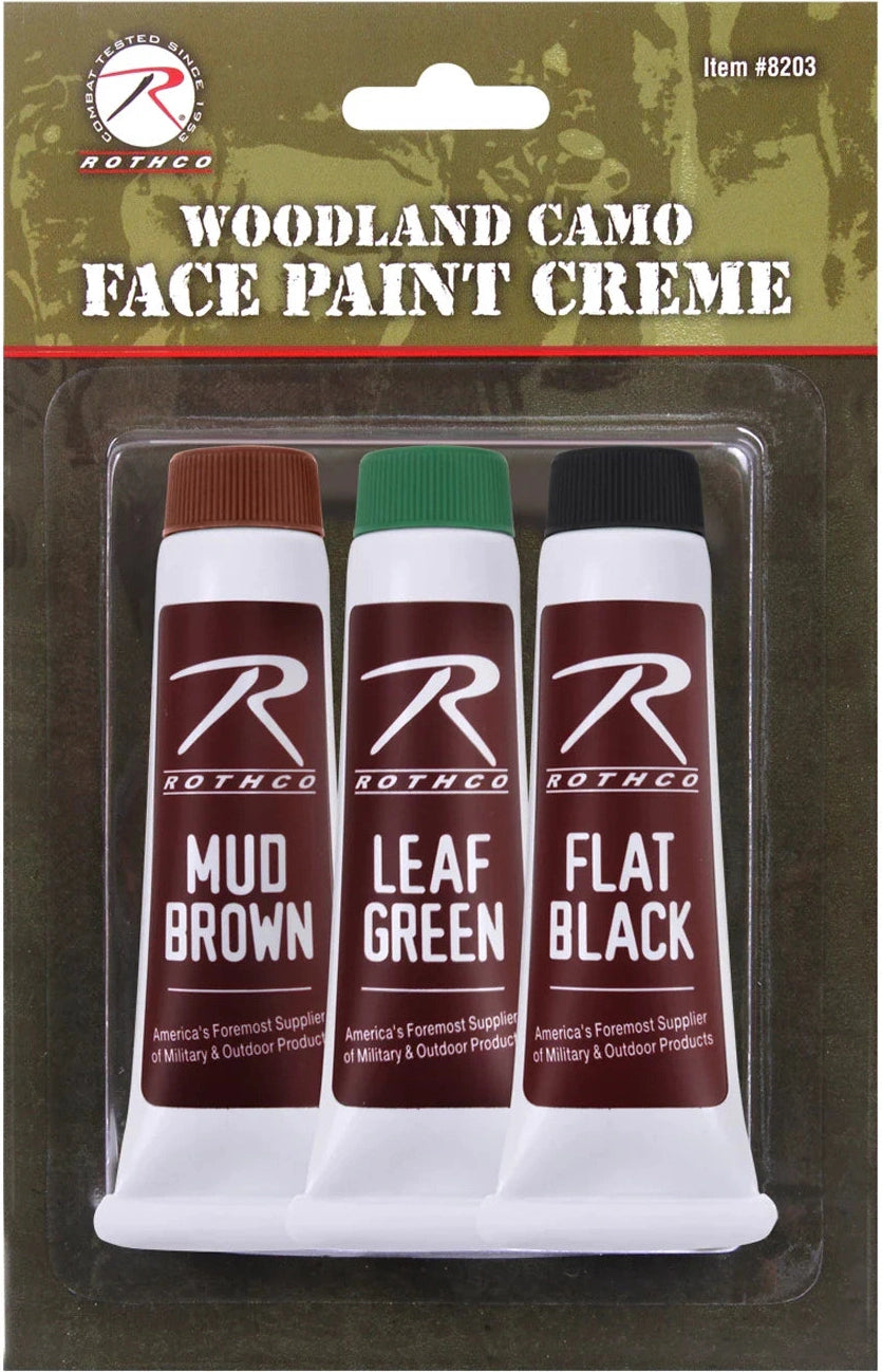 Camouflage Face Paint Creme