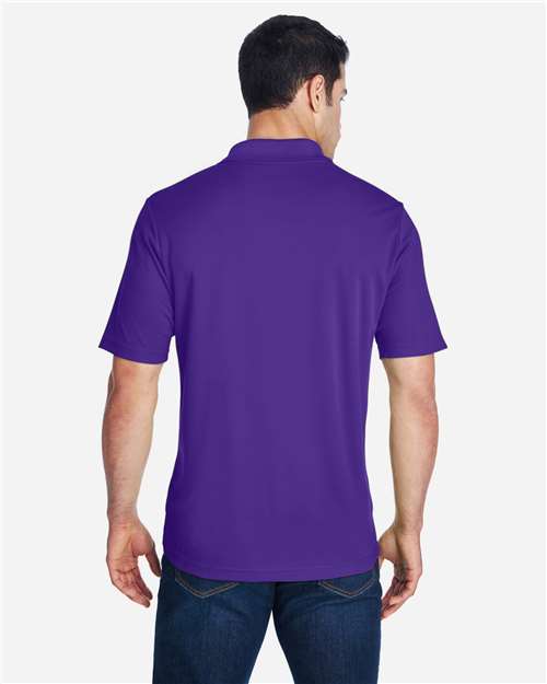Campus Purple Men&#39;s Origin Performance Piqué Polo - 88181