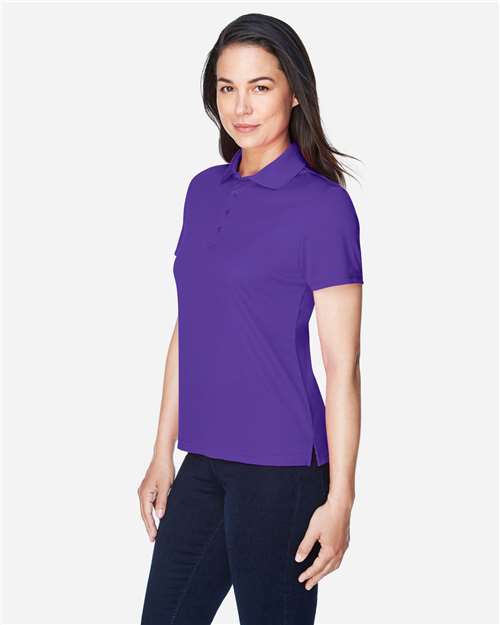 Campus Purple Women&#39;s Origin Performance Piqué Polo - 78181