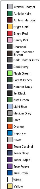 Front View of Candy Pink Port & Co Youth Fan Favorite Tee. PC450Y