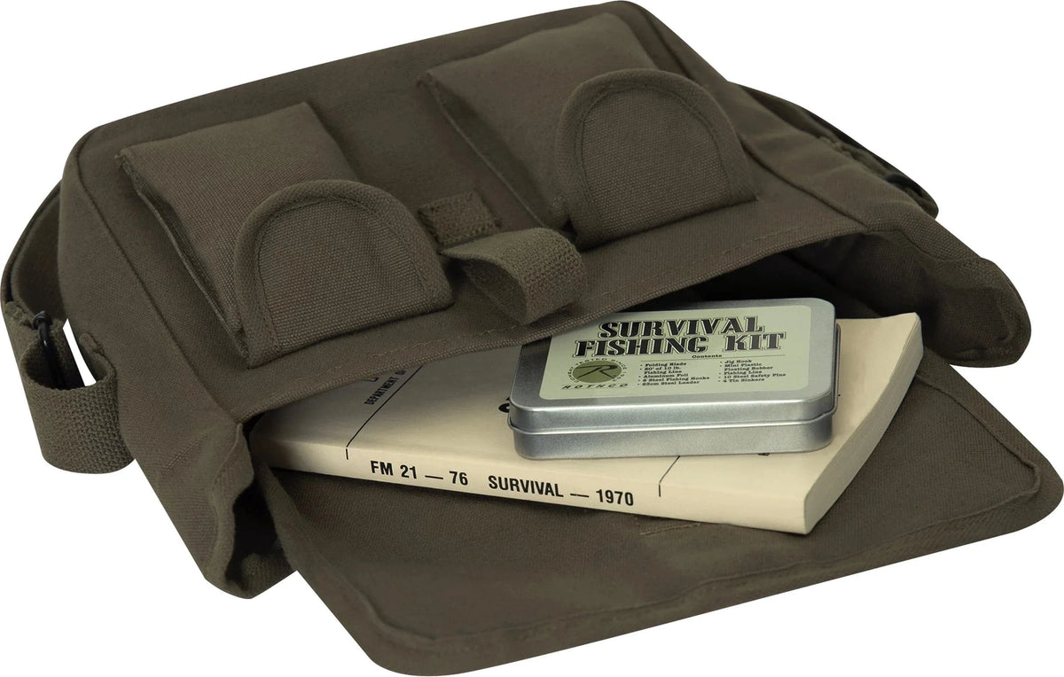 Canvas Ammo Shoulder Bag