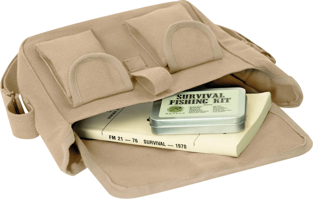 Canvas Ammo Shoulder Bag