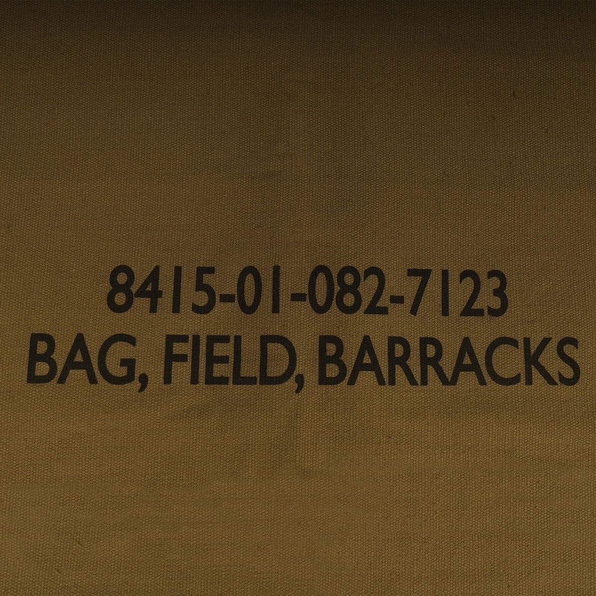 Canvas Barracks Bag