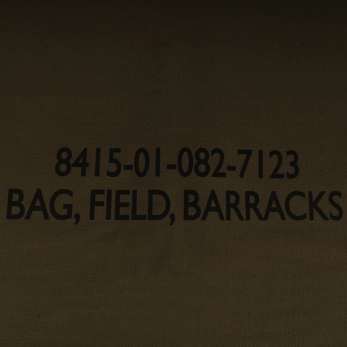 Canvas Barracks Bag