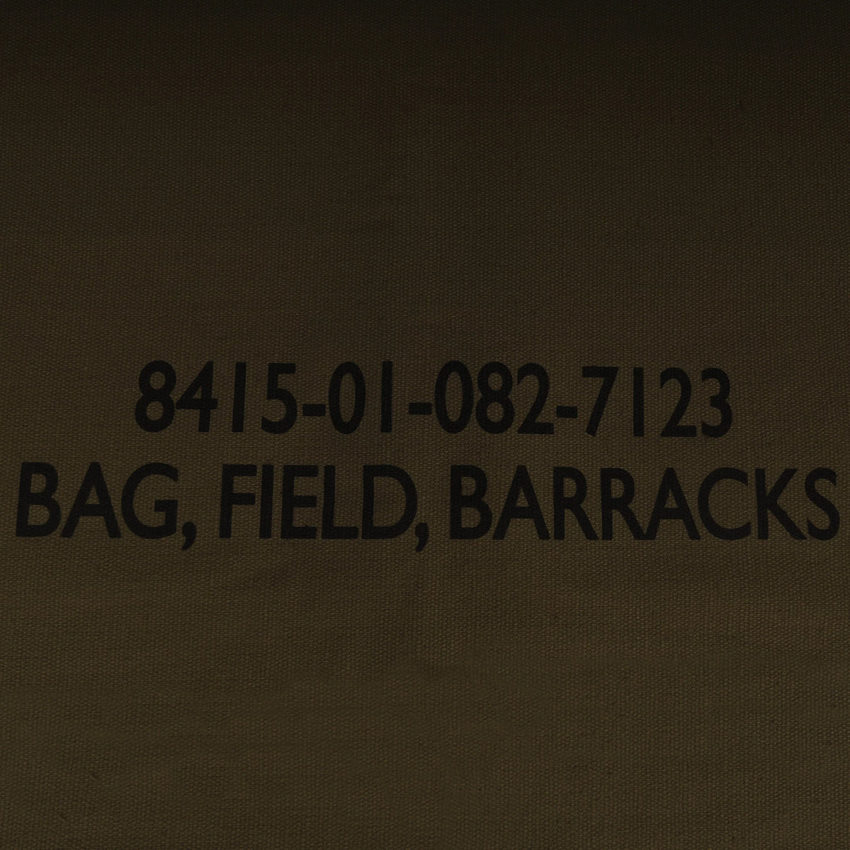 Canvas Barracks Bag