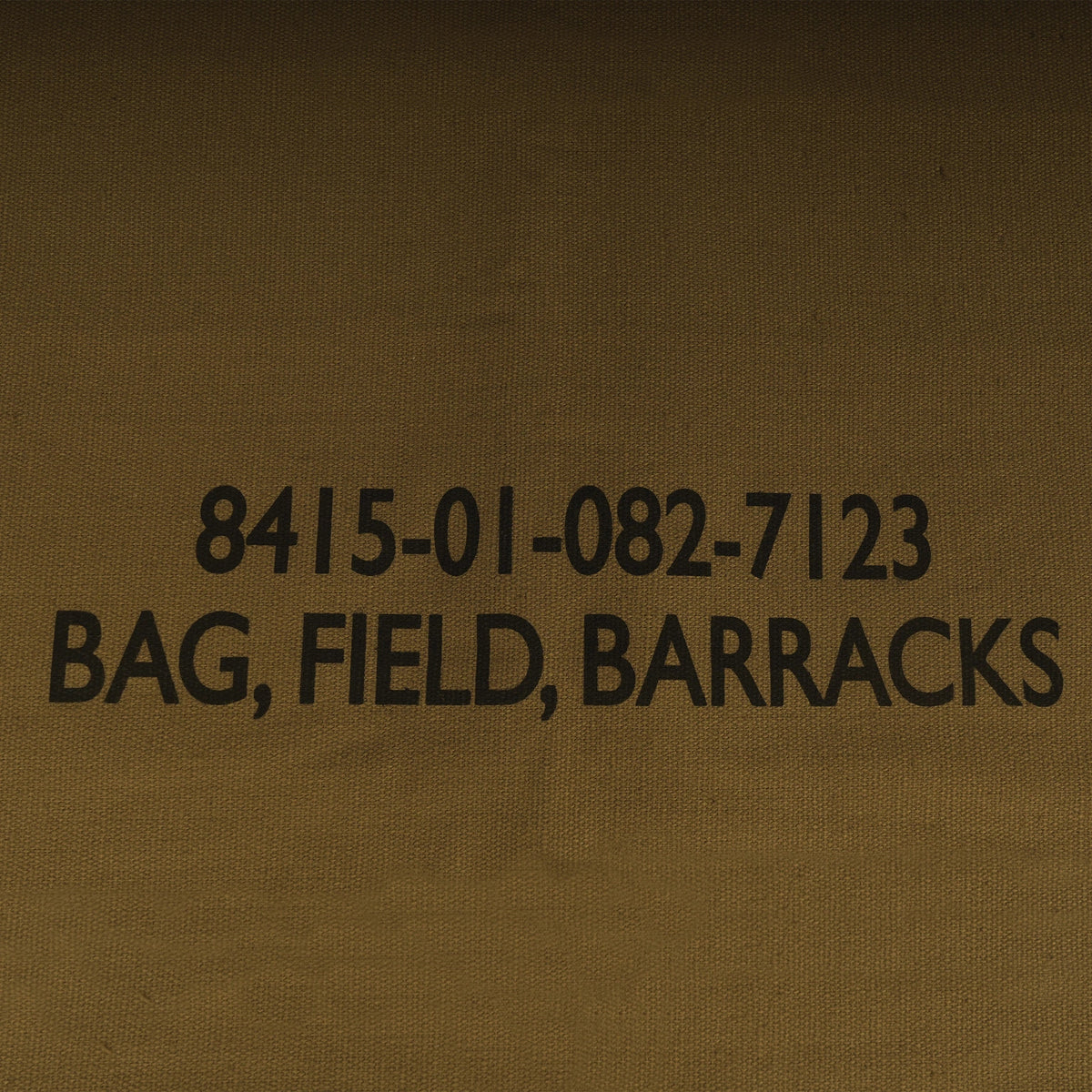 Canvas Barracks Bag