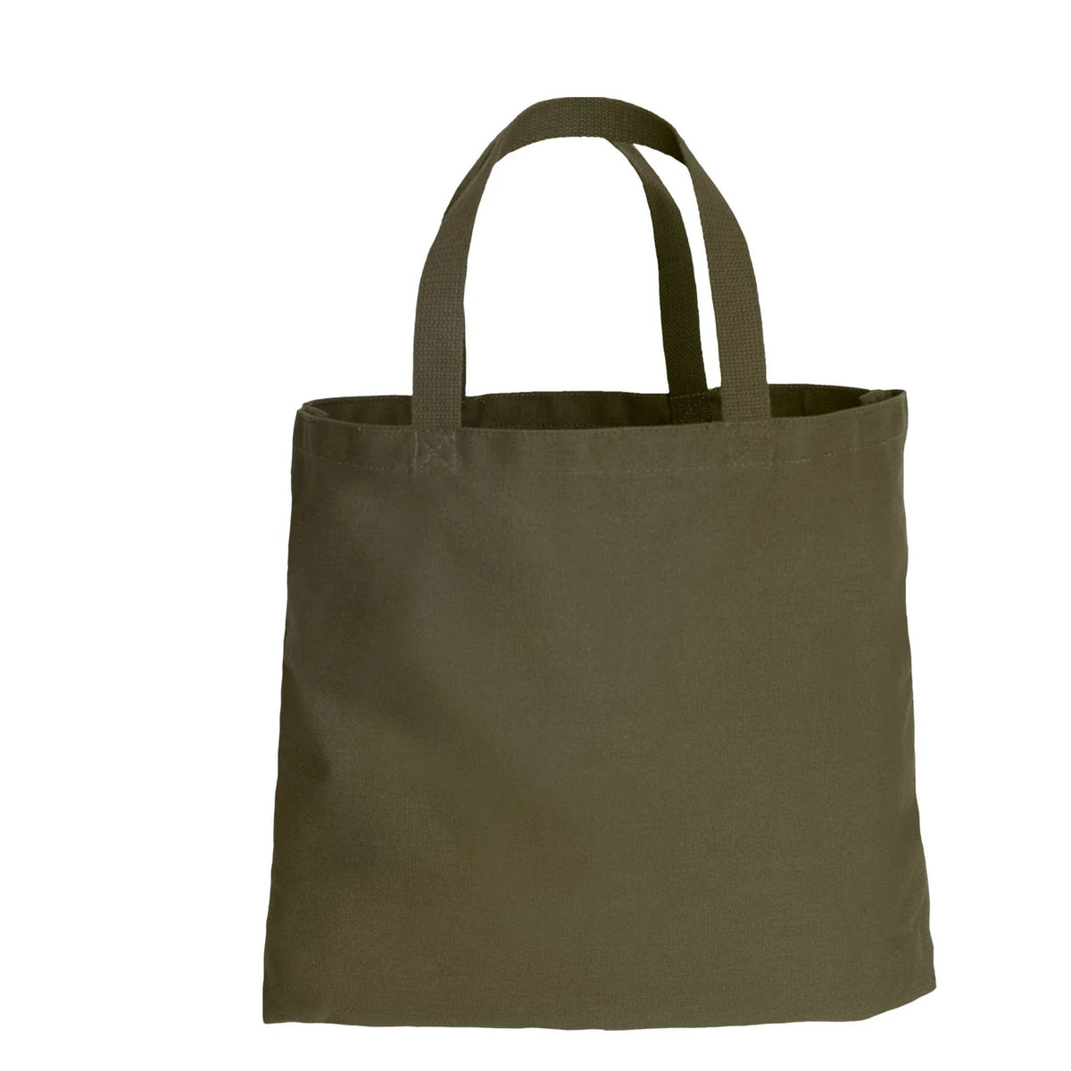 Canvas Camo and Solid Tote Bag