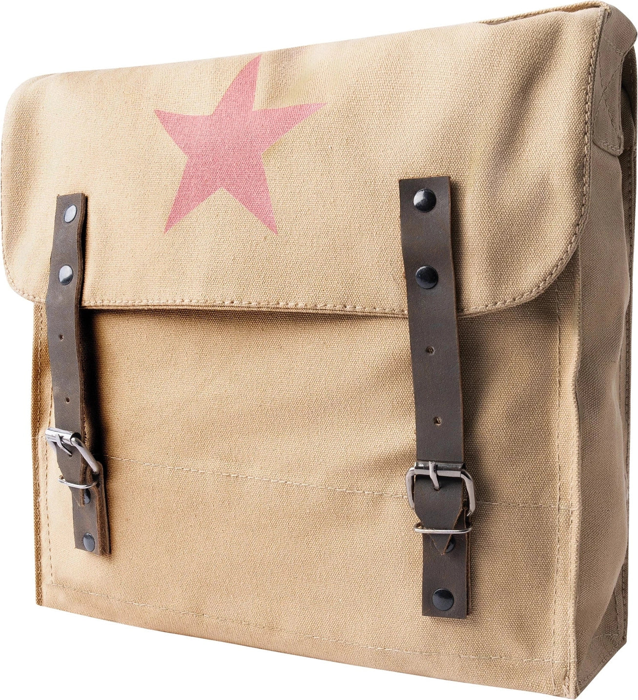 Canvas Classic Bag with Medic Star - Khaki