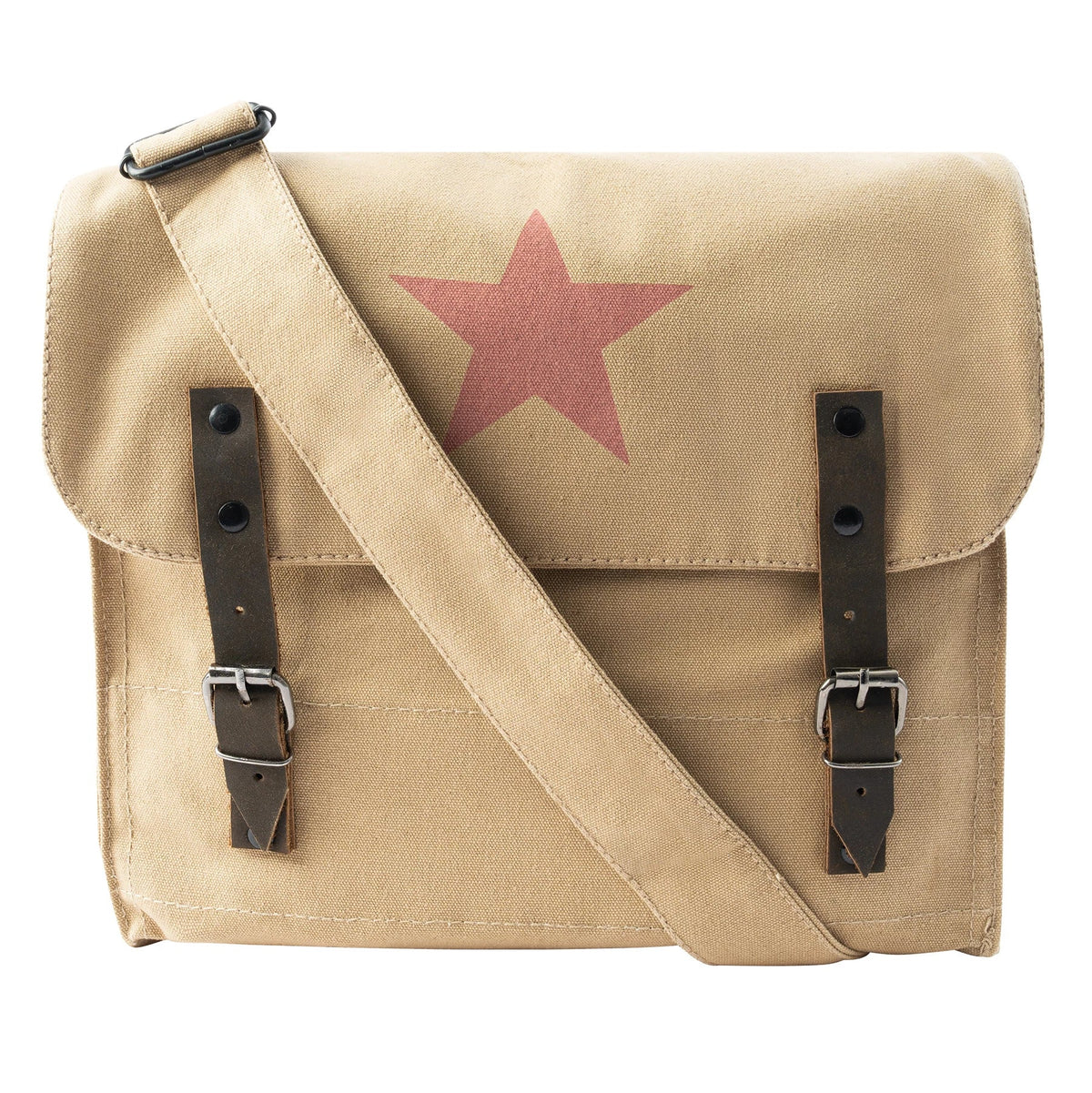 Canvas Classic Bag with Medic Star - Khaki
