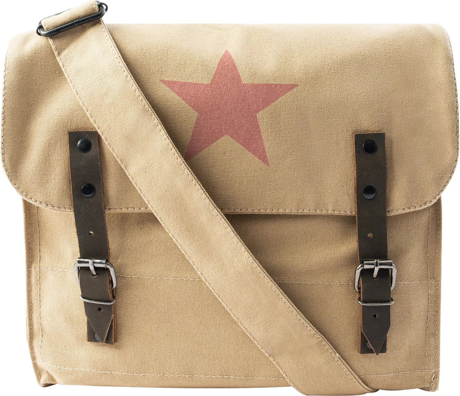 Canvas Classic Bag with Medic Star - Khaki