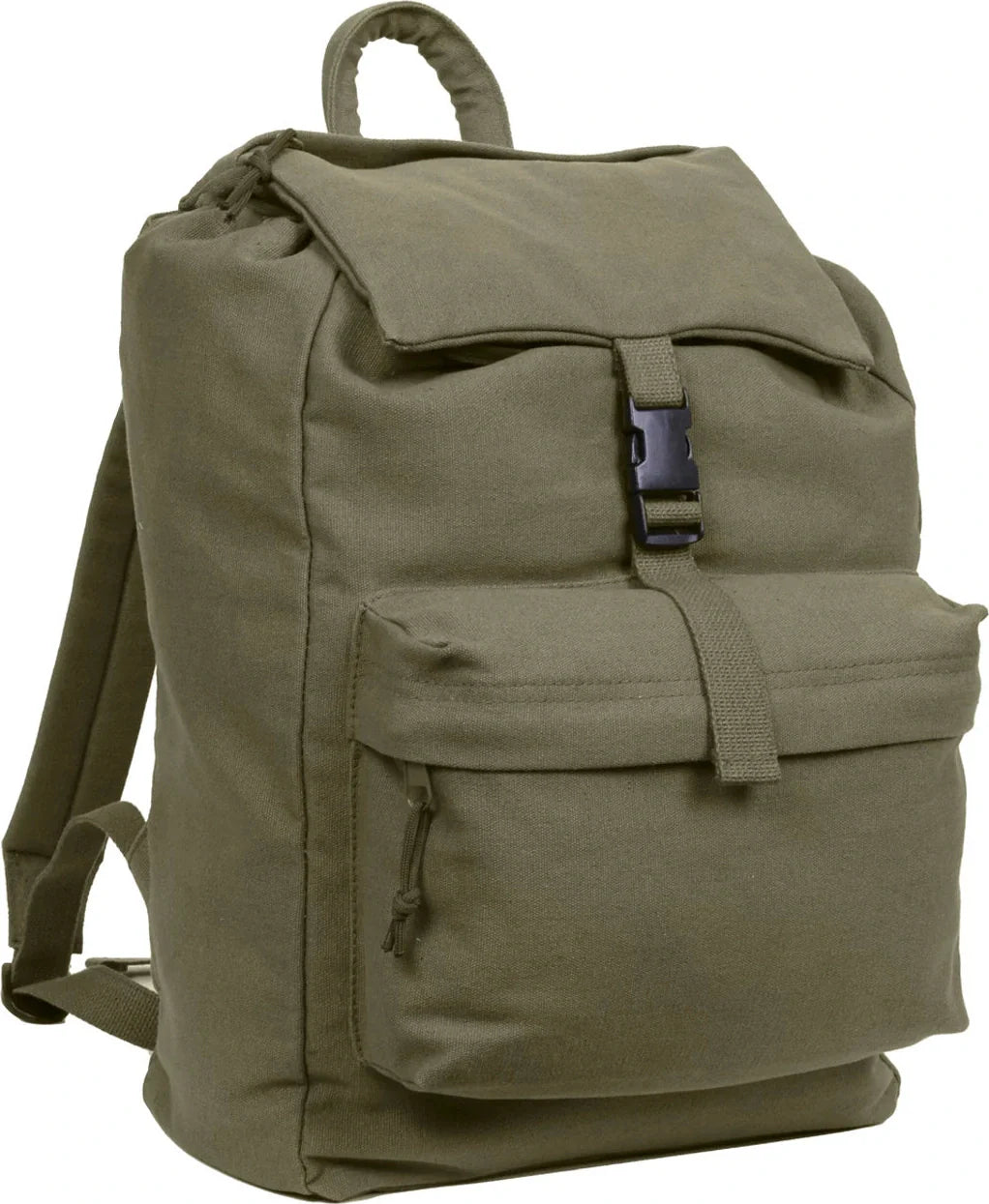 Canvas Daypack - Olive Drab