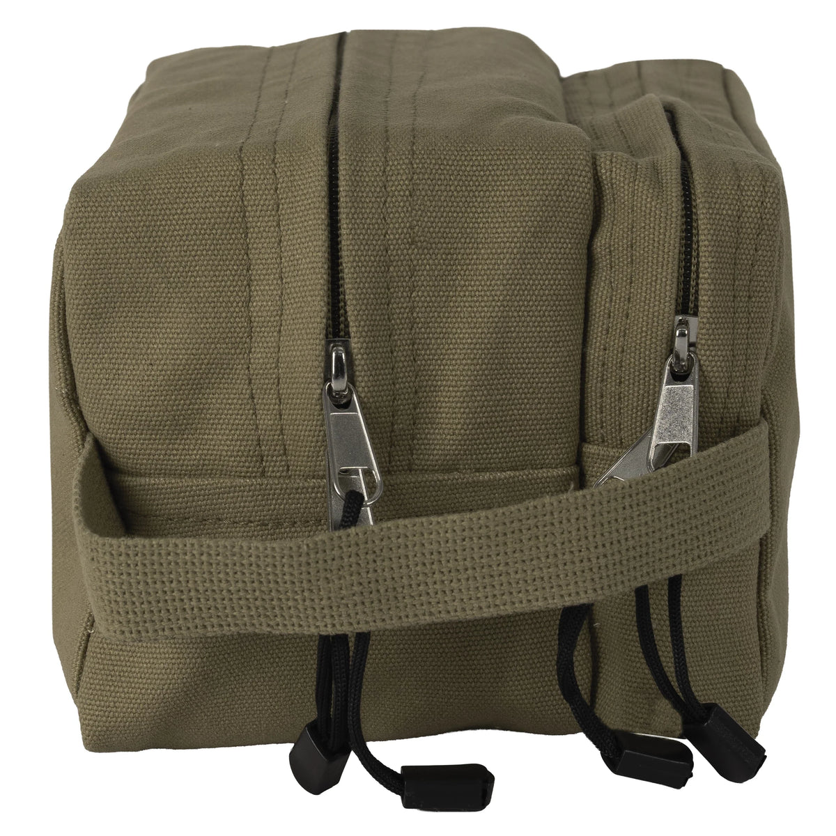 Canvas Dual Compartment Travel Kit