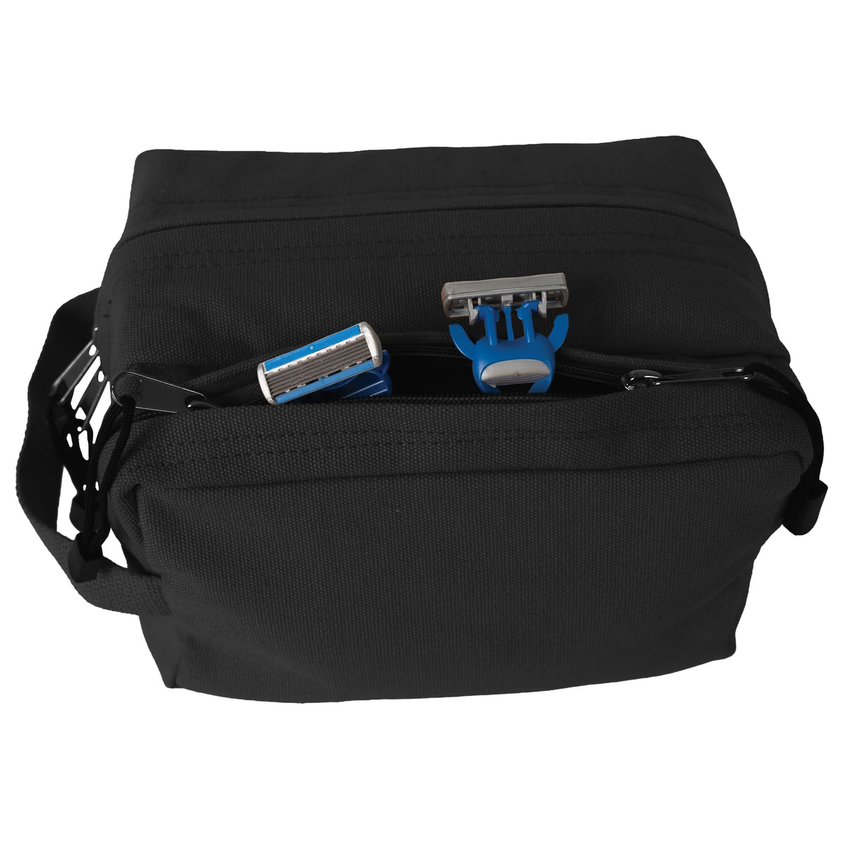 Canvas Dual Compartment Travel Kit