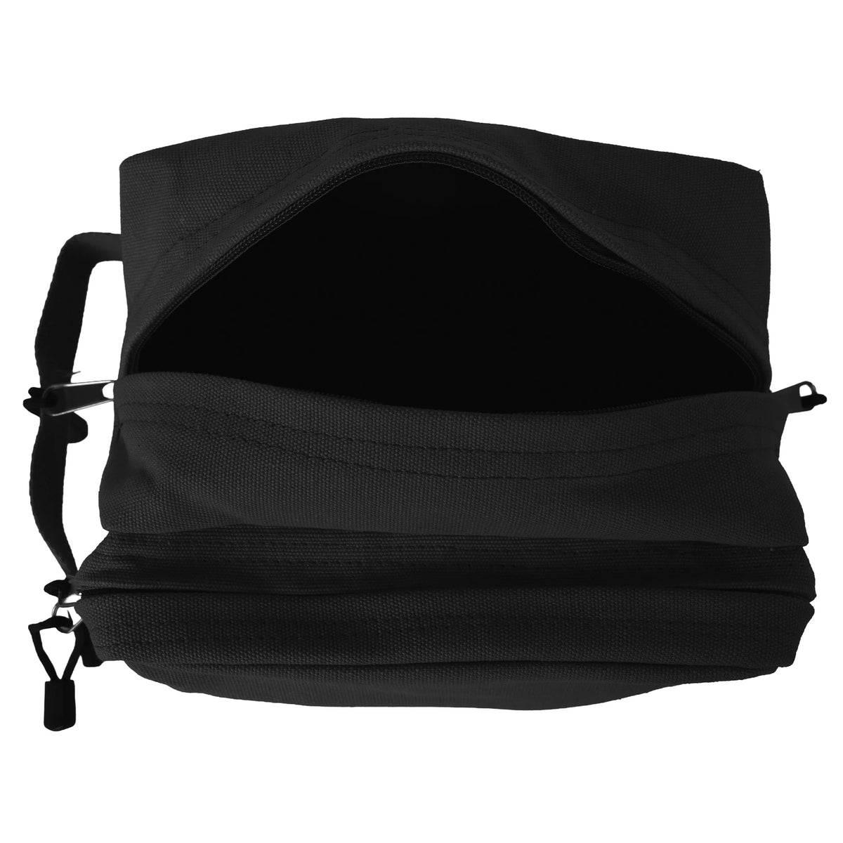 Canvas Dual Compartment Travel Kit