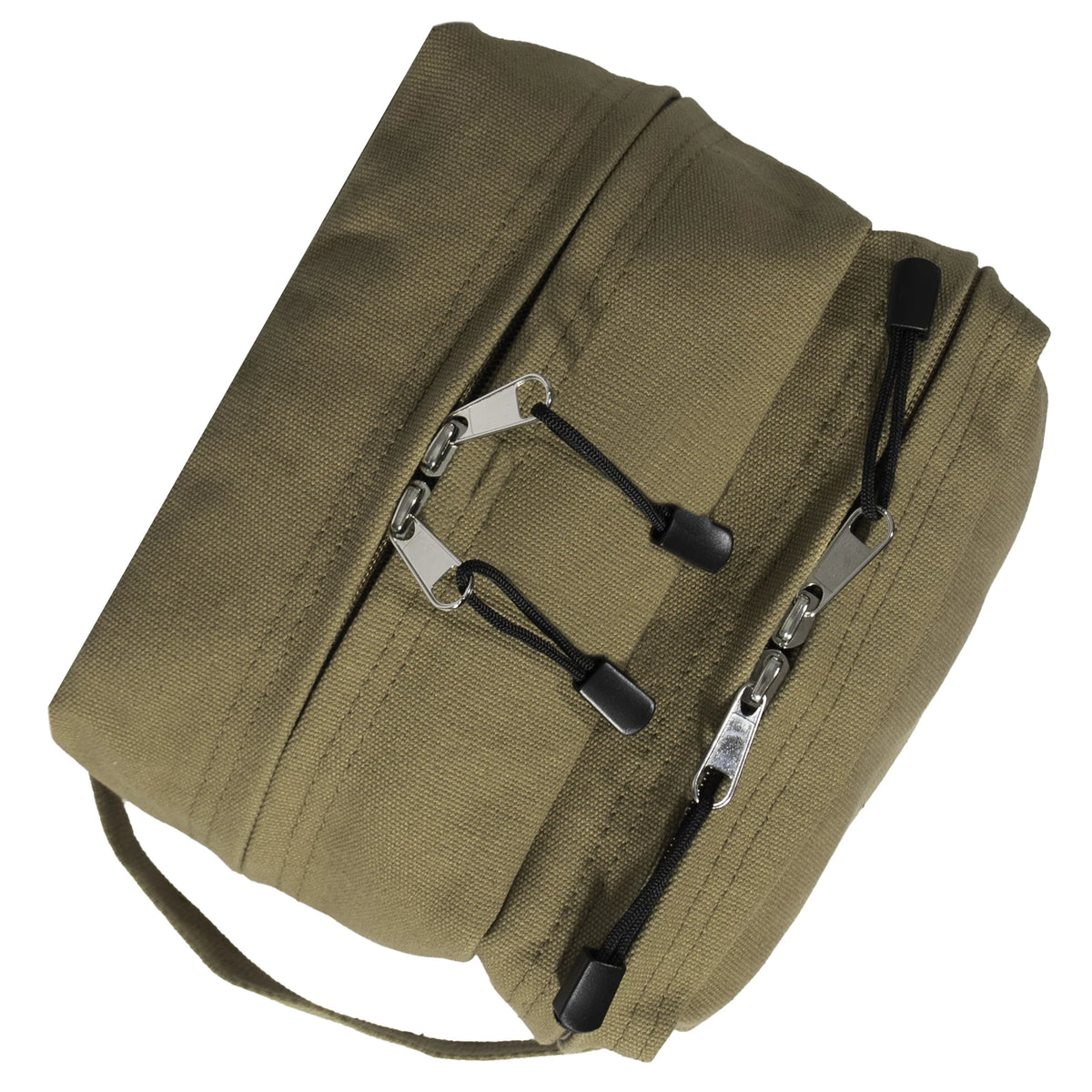 Canvas Dual Compartment Travel Kit