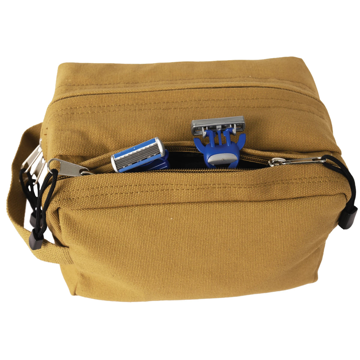 Canvas Dual Compartment Travel Kit