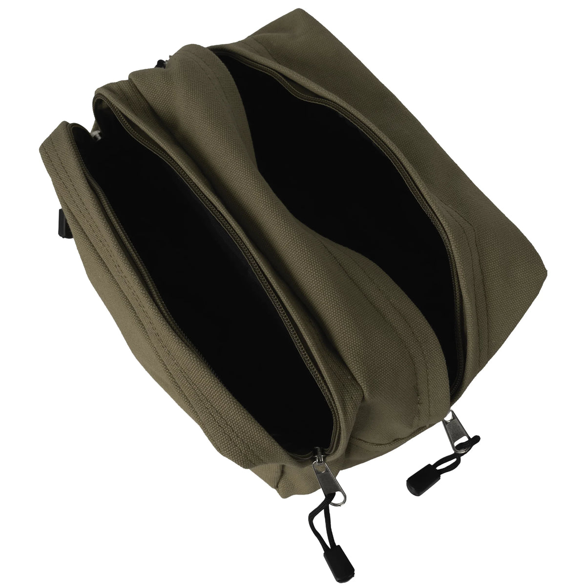 Canvas Dual Compartment Travel Kit
