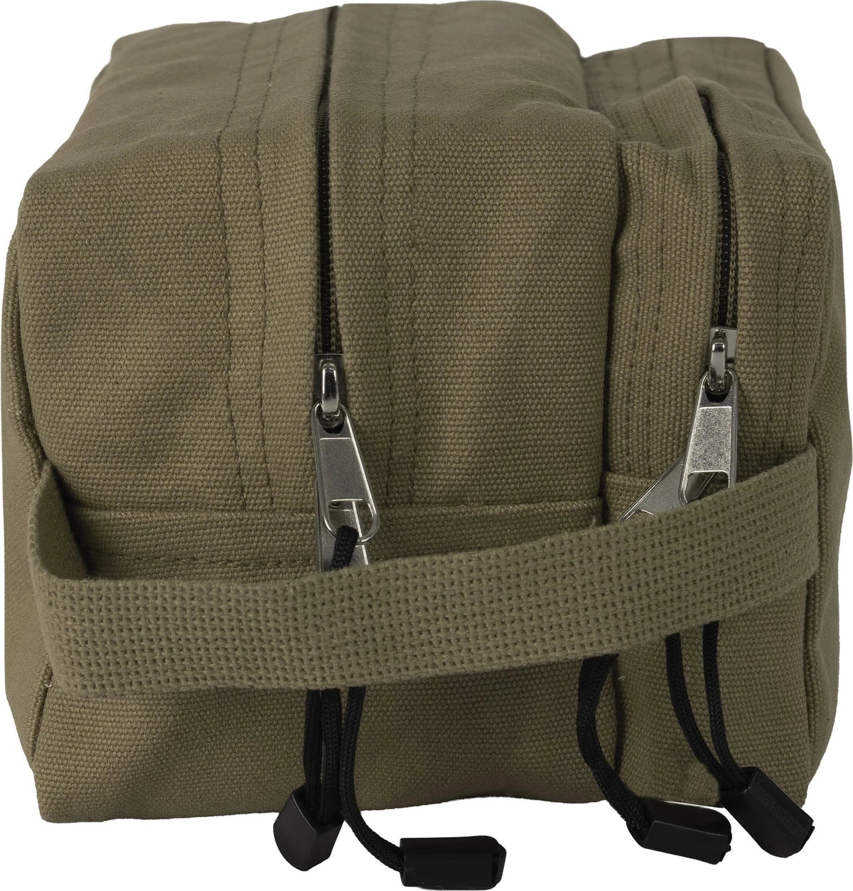 Canvas Dual Compartment Travel Kit
