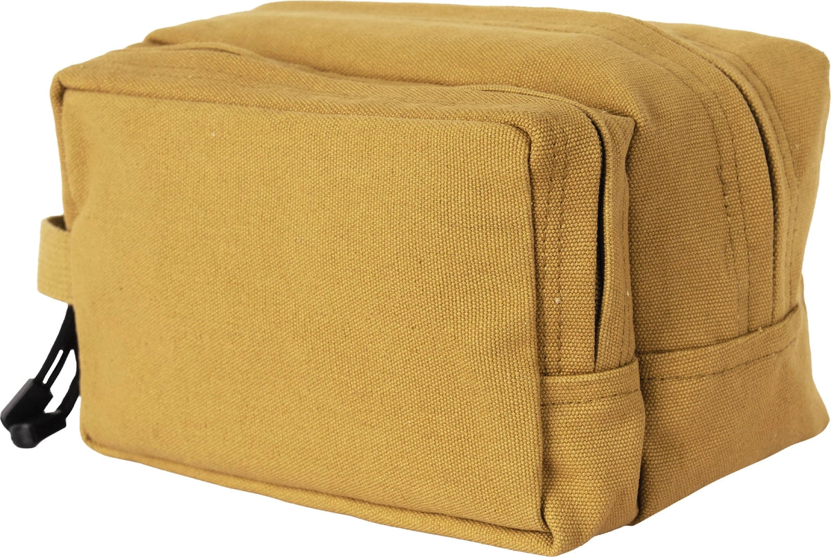 Canvas Dual Compartment Travel Kit