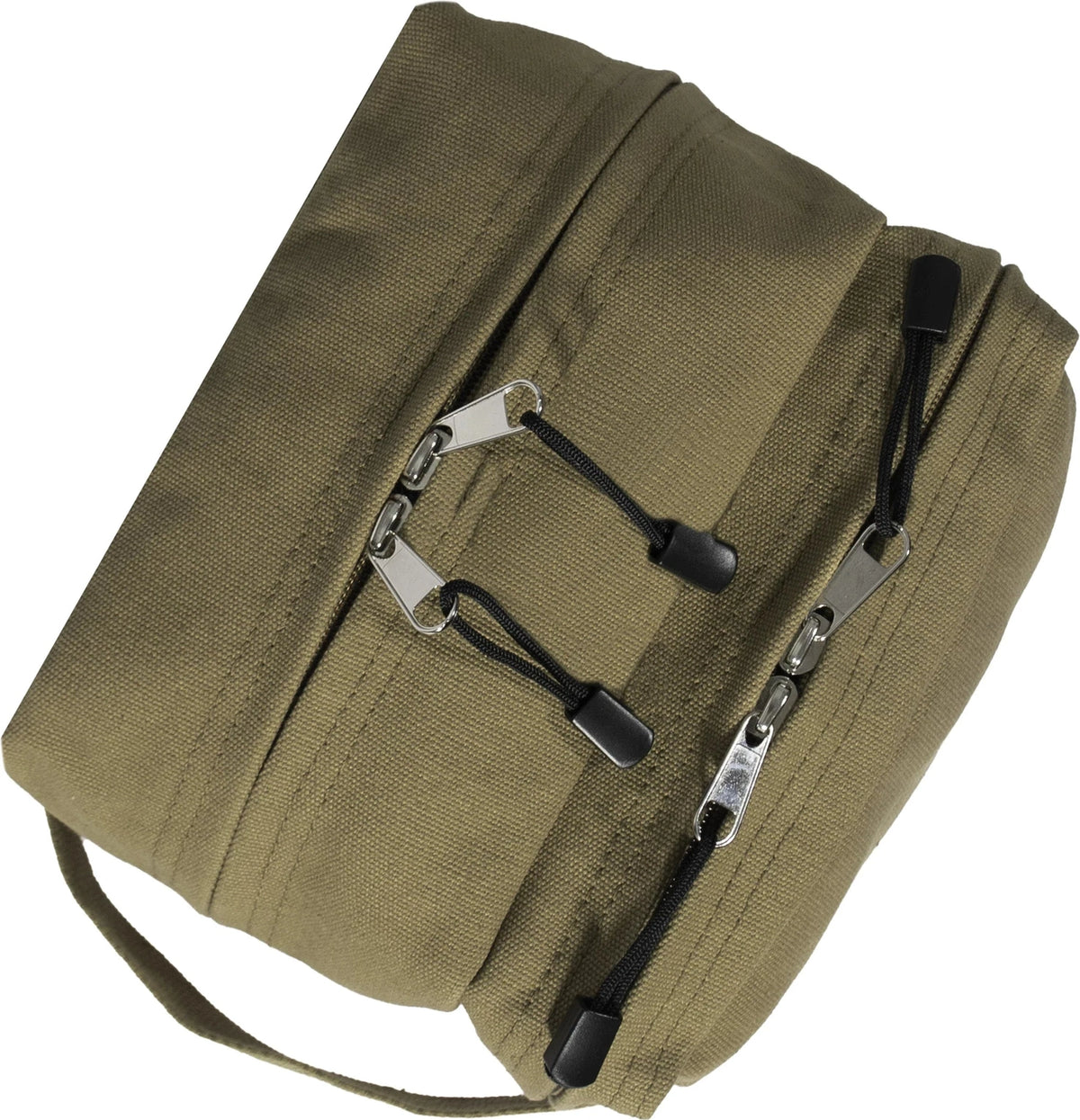 Canvas Dual Compartment Travel Kit