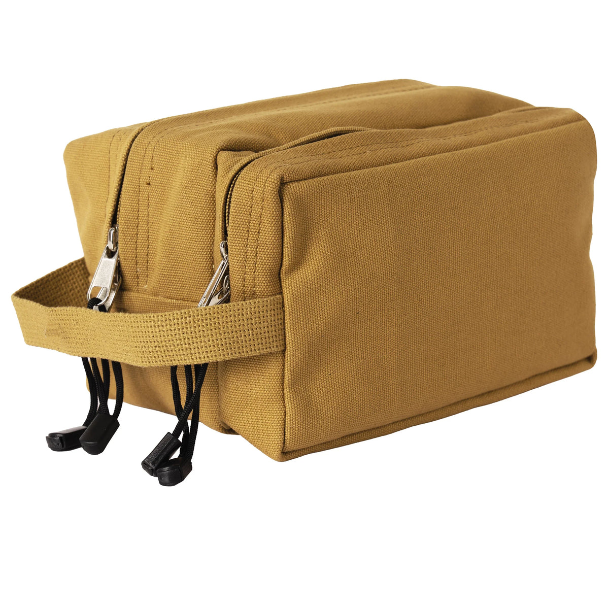 Canvas Dual Compartment Travel Kit