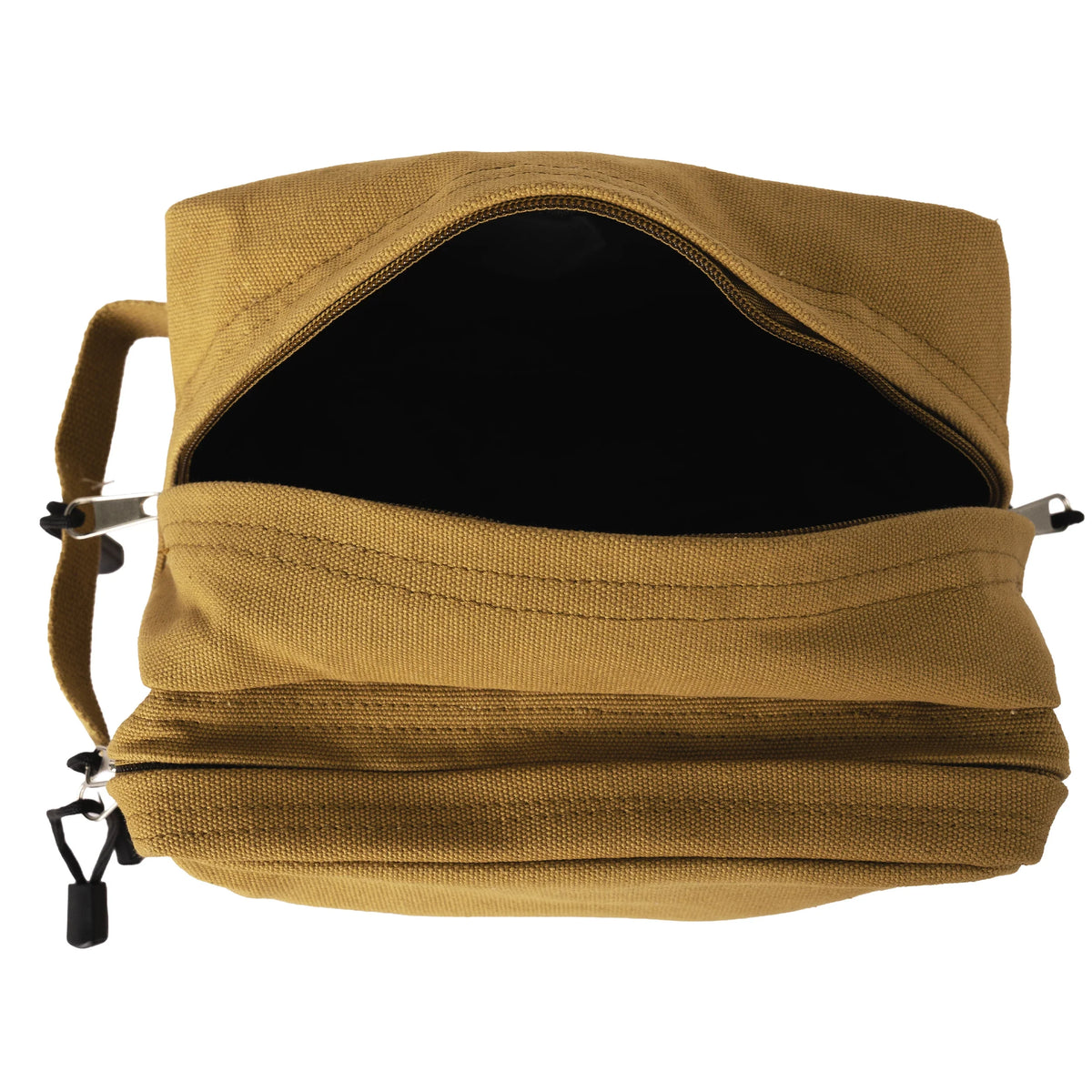 Canvas Dual Compartment Travel Kit