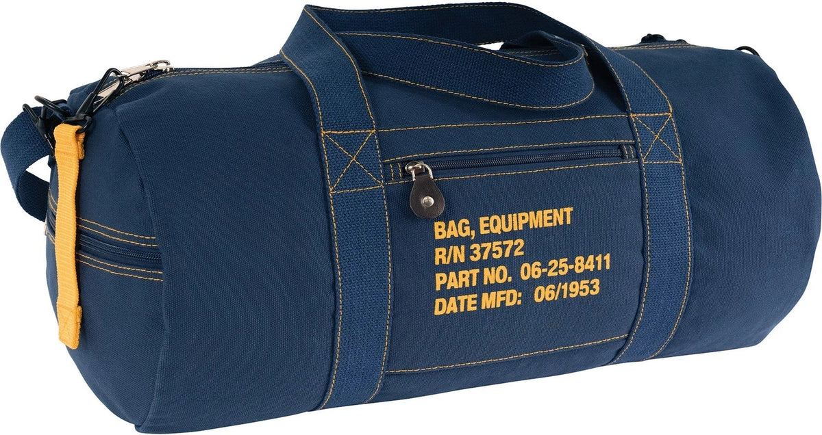 Canvas Equipment Bag - Navy Blue / 24 Inches