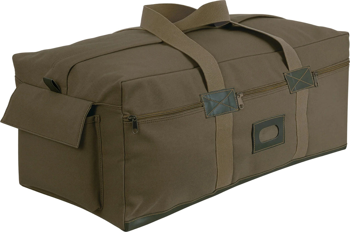 Canvas Israeli Type Duffle Bag - Olive Drab