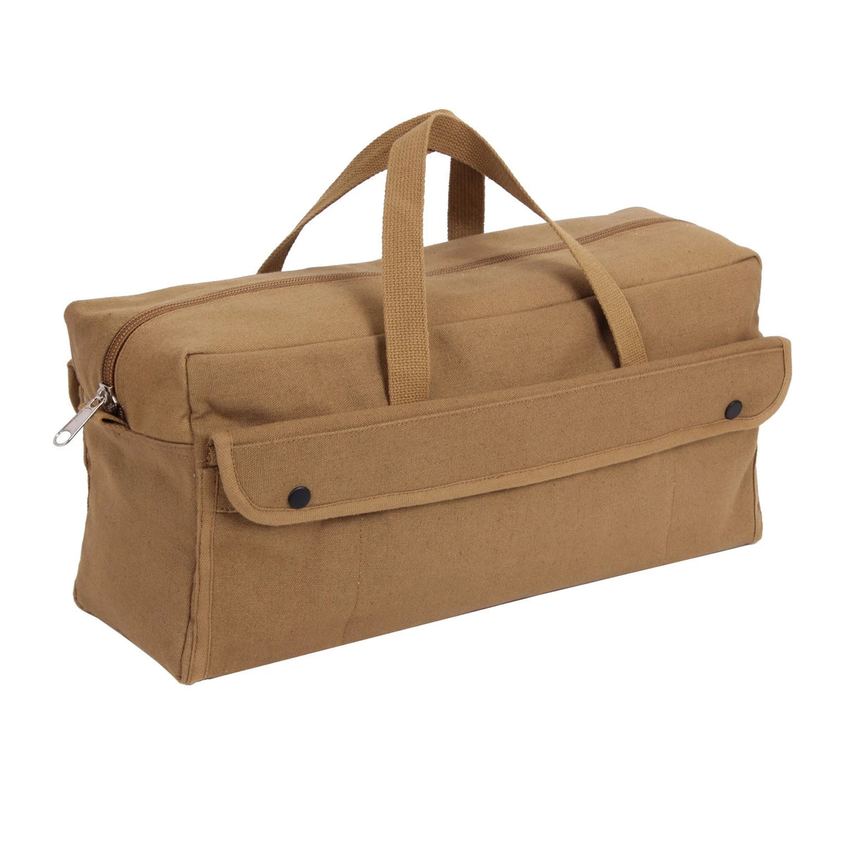 Canvas Jumbo Mechanic Tool Bag - Coyote Brown