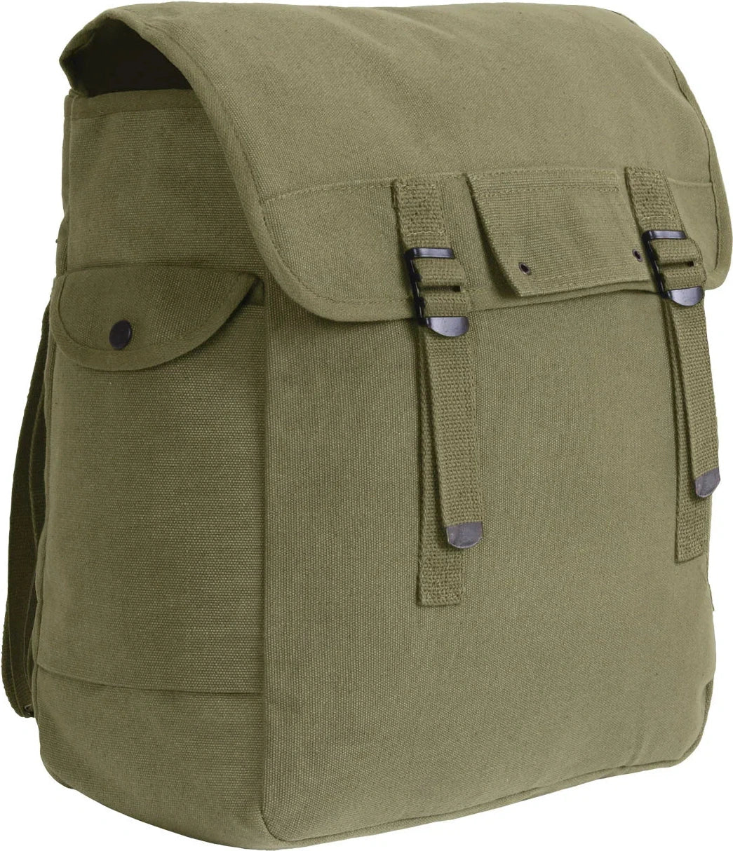 Canvas Jumbo Musette Bag