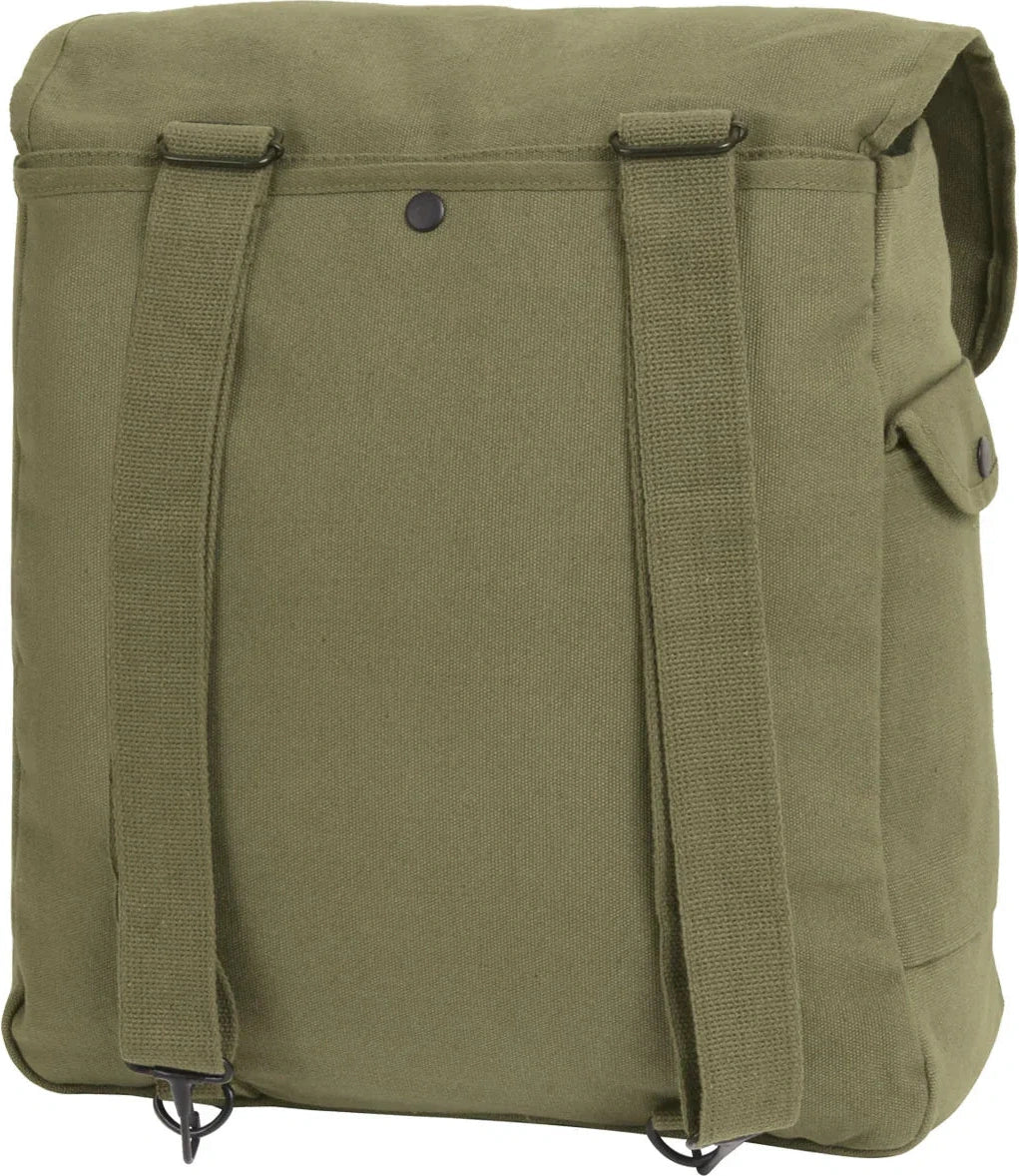 Canvas Jumbo Musette Bag