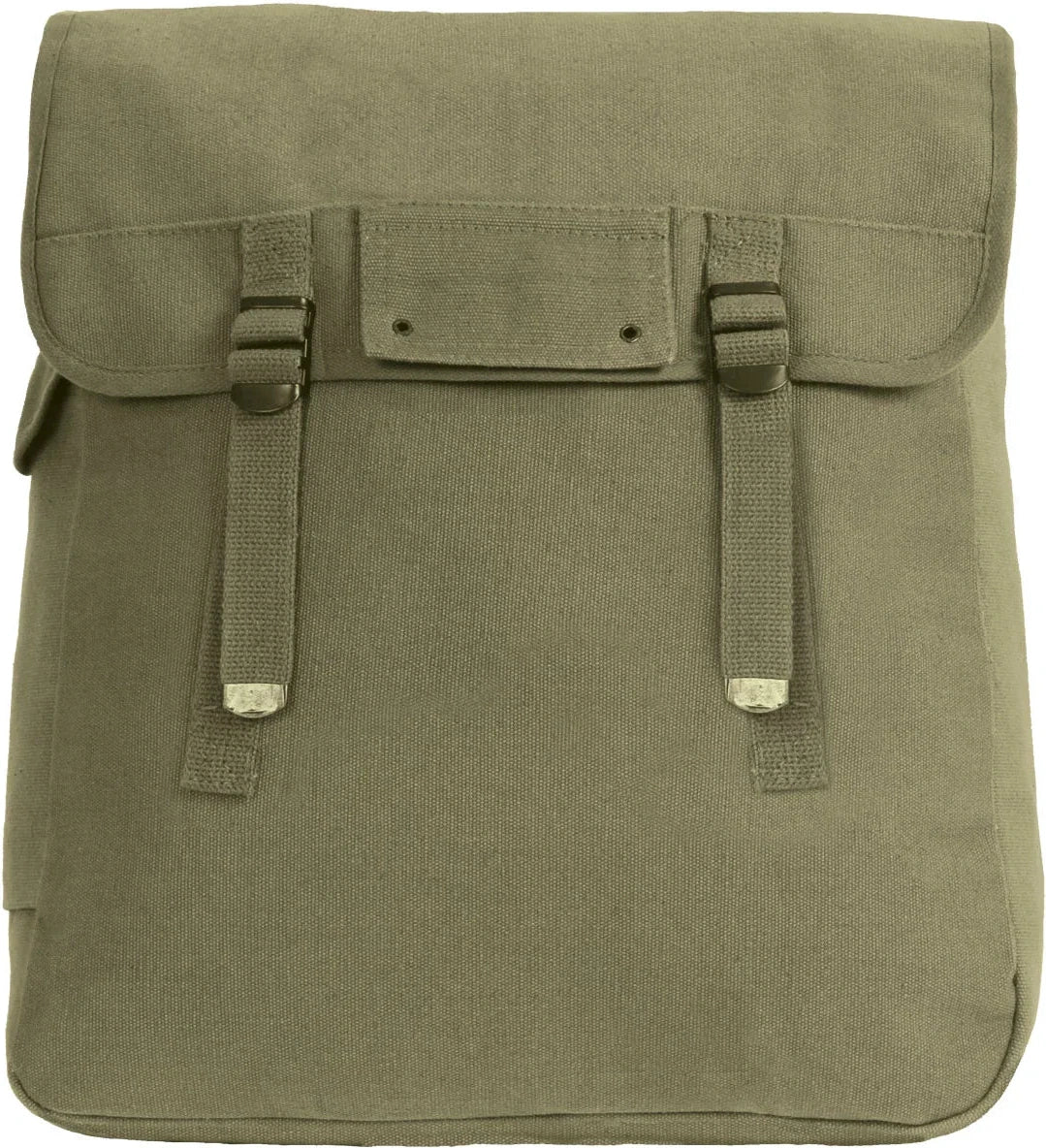 Canvas Jumbo Musette Bag - Olive Drab