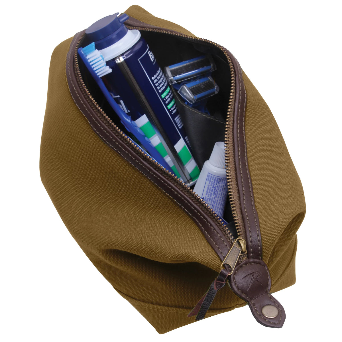 Canvas & Leather Travel Kit