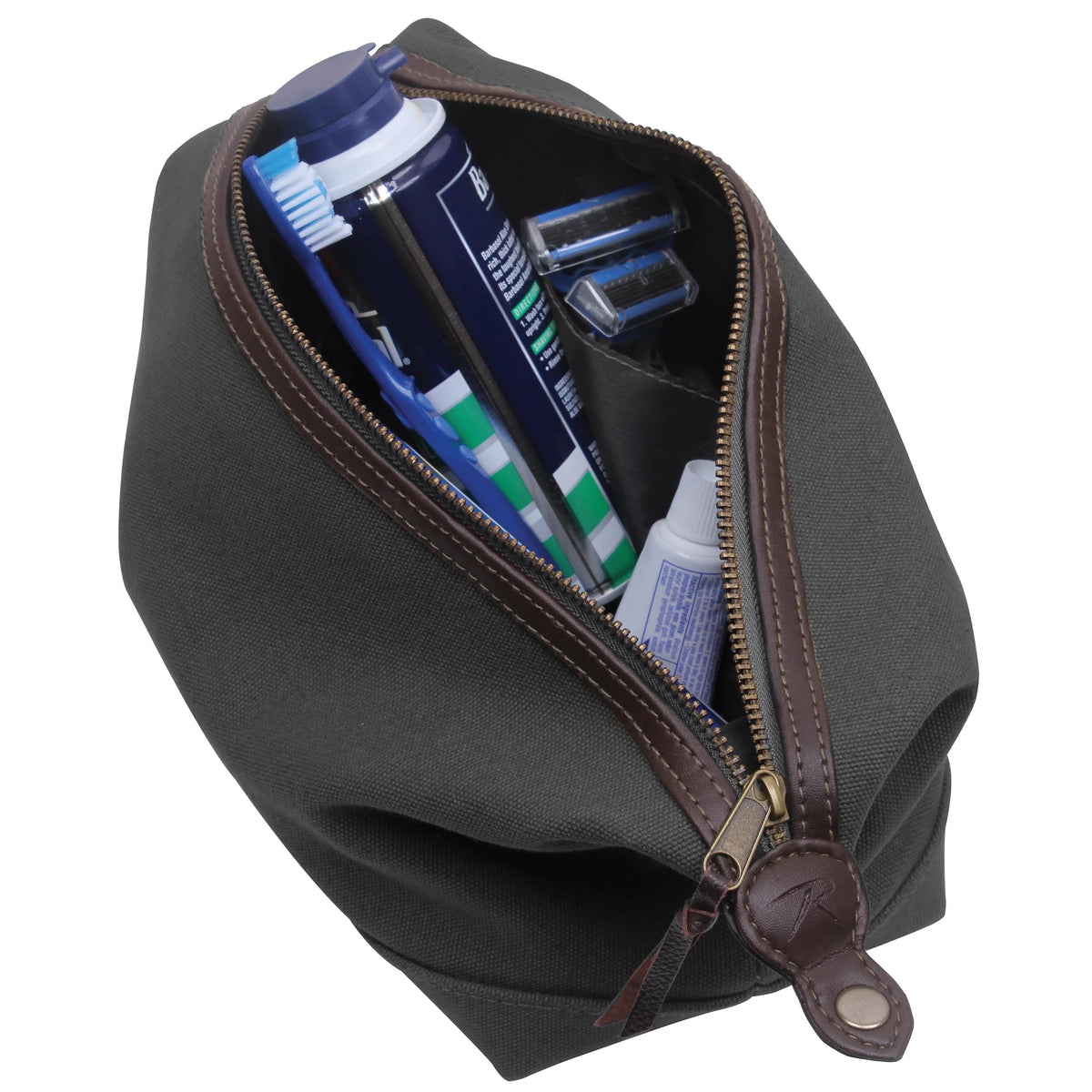 Canvas & Leather Travel Kit