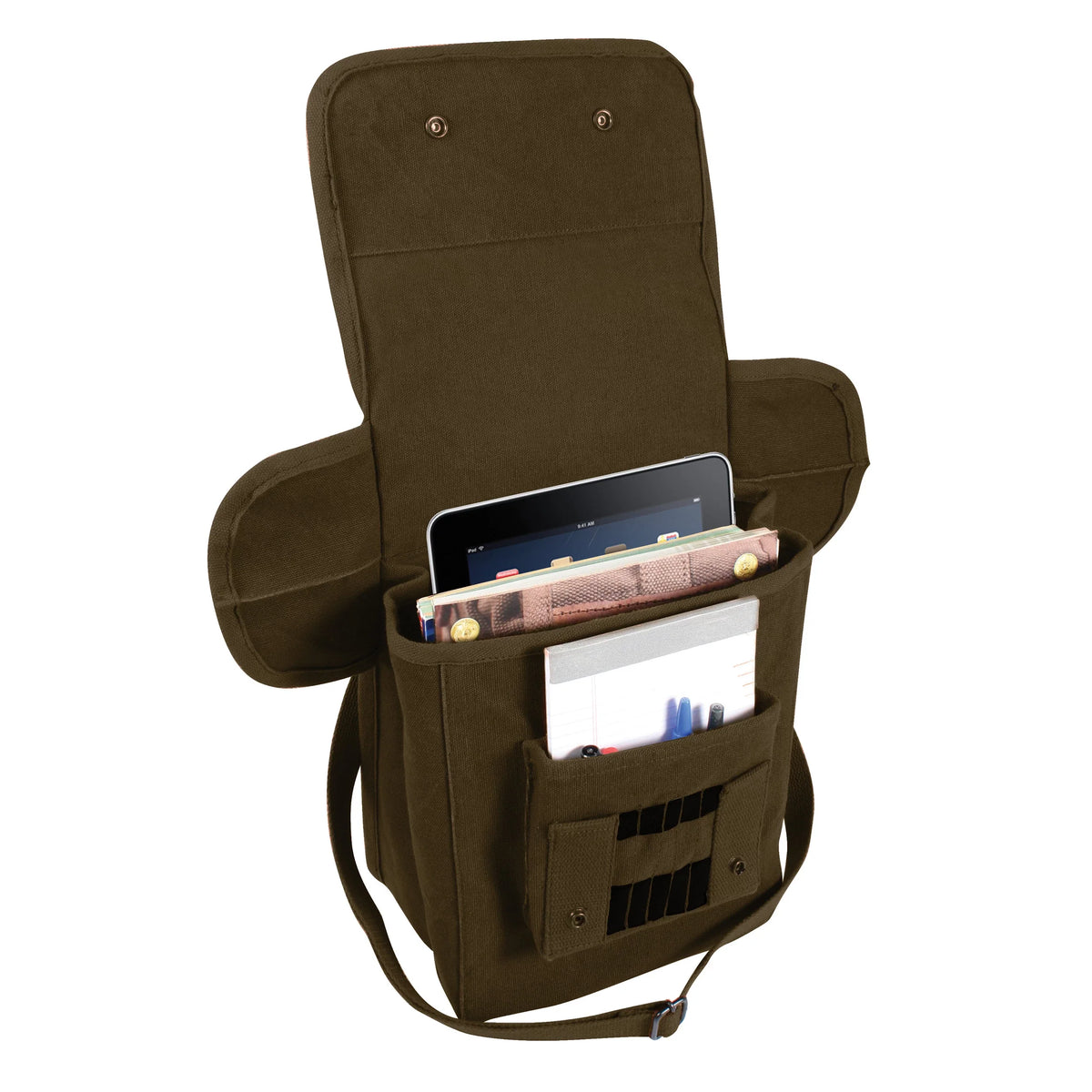Canvas Map Case Shoulder Bag