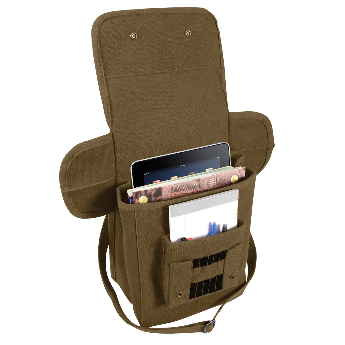 Canvas Map Case Shoulder Bag
