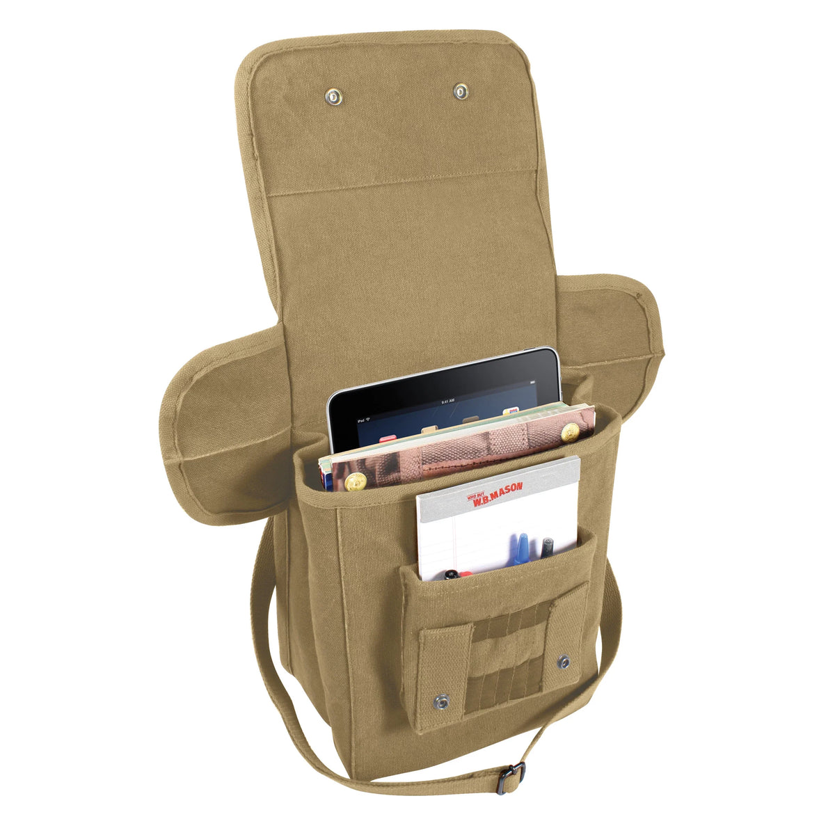 Canvas Map Case Shoulder Bag