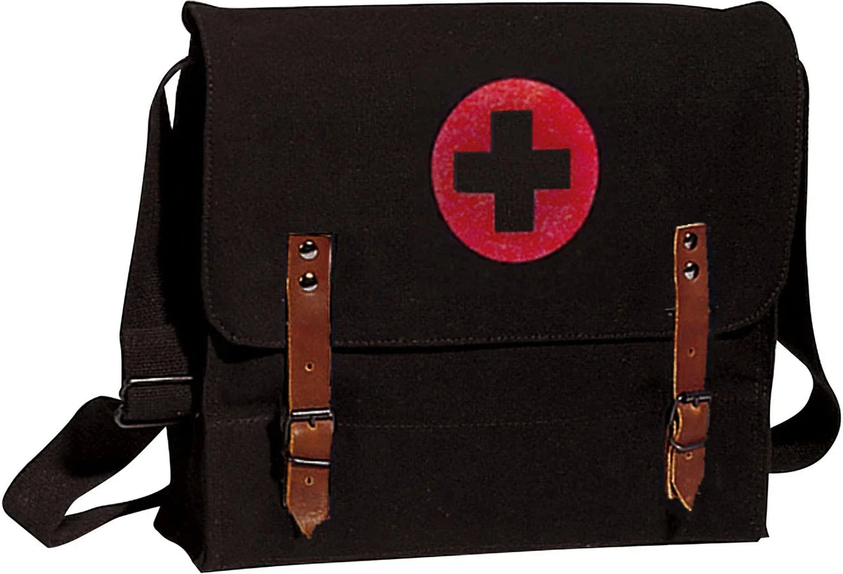 Canvas Nato Medic Bag - Black