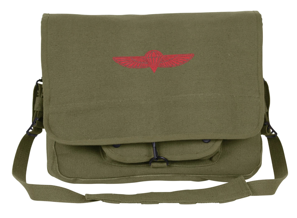 Canvas Paratrooper Messenger Bag