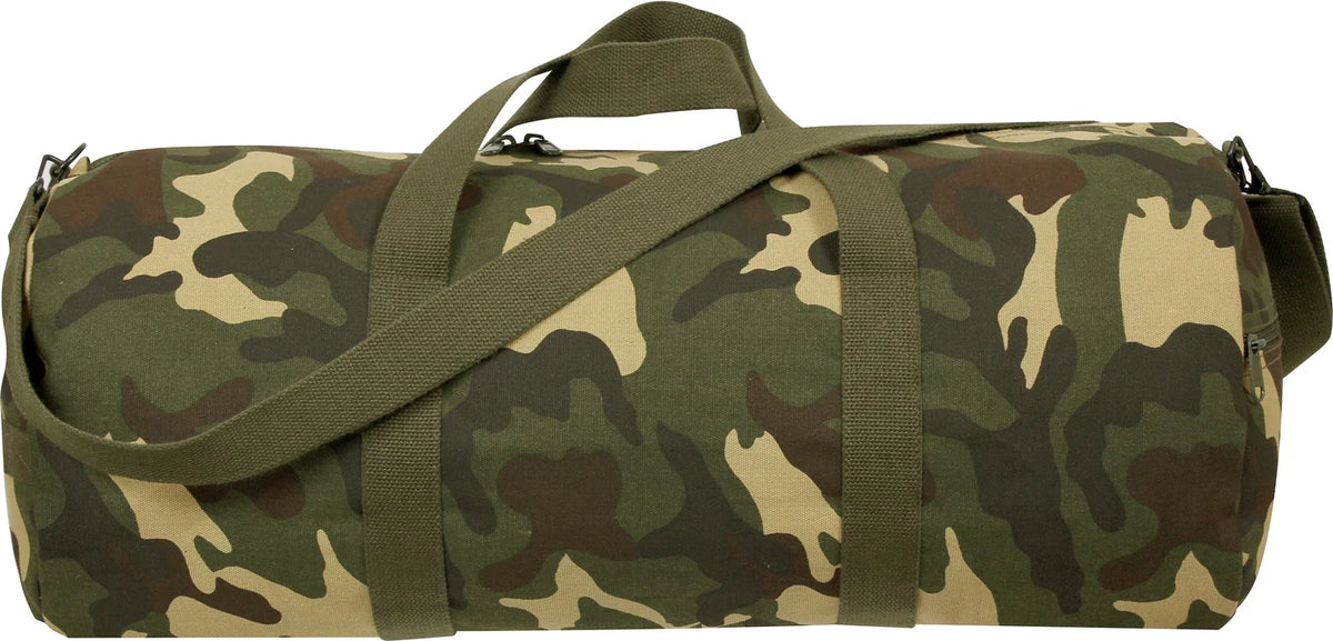 Canvas Shoulder Duffle Bag