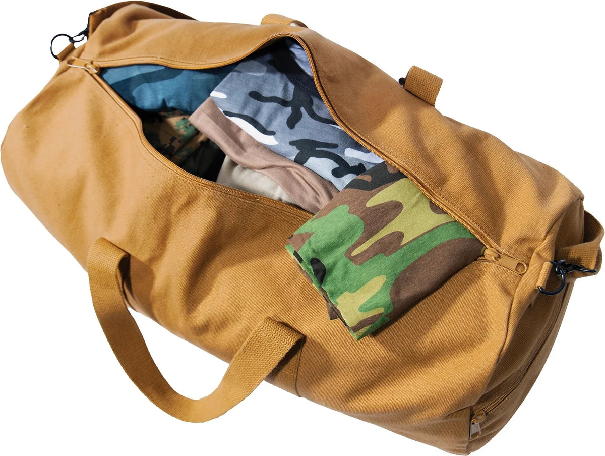 Canvas Shoulder Duffle Bag
