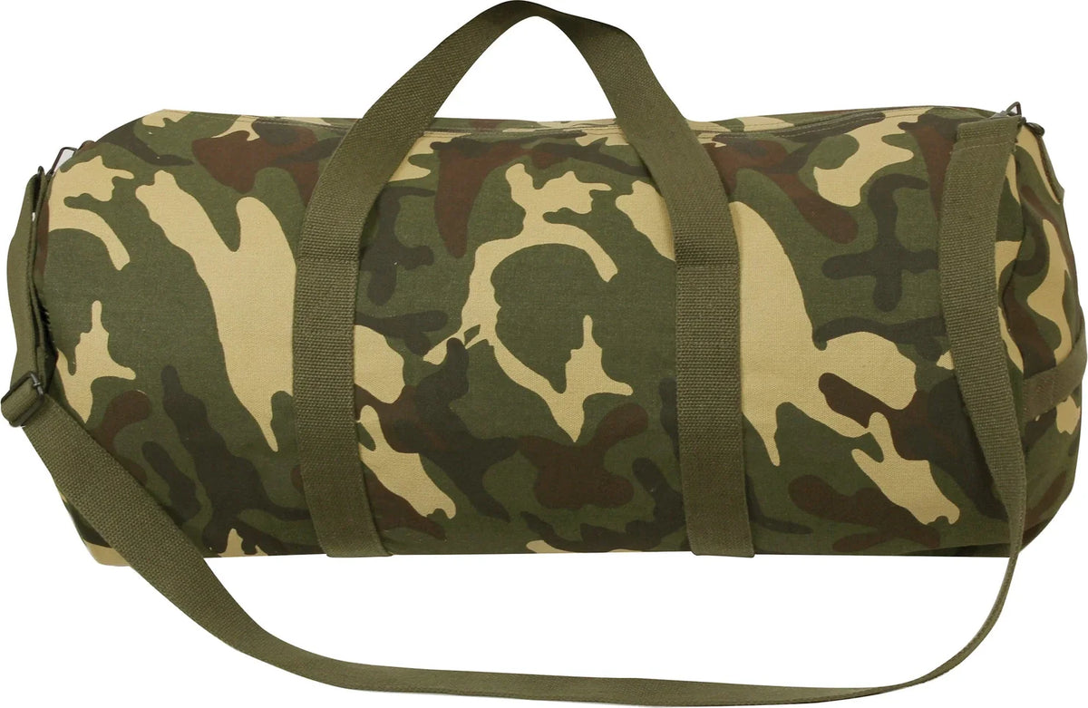 Canvas Shoulder Duffle Bag