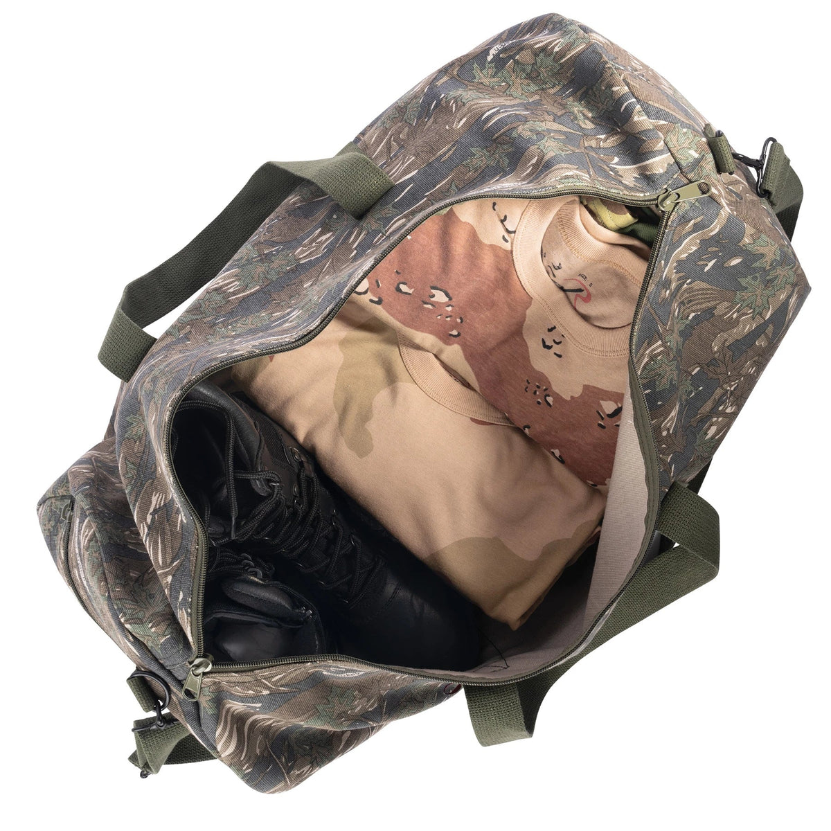 Canvas Shoulder Duffle Bag