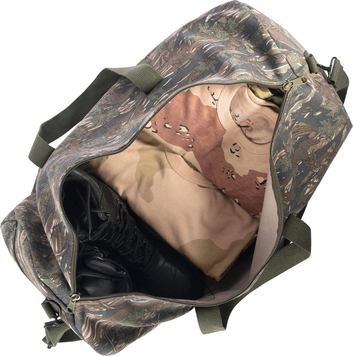 Canvas Shoulder Duffle Bag