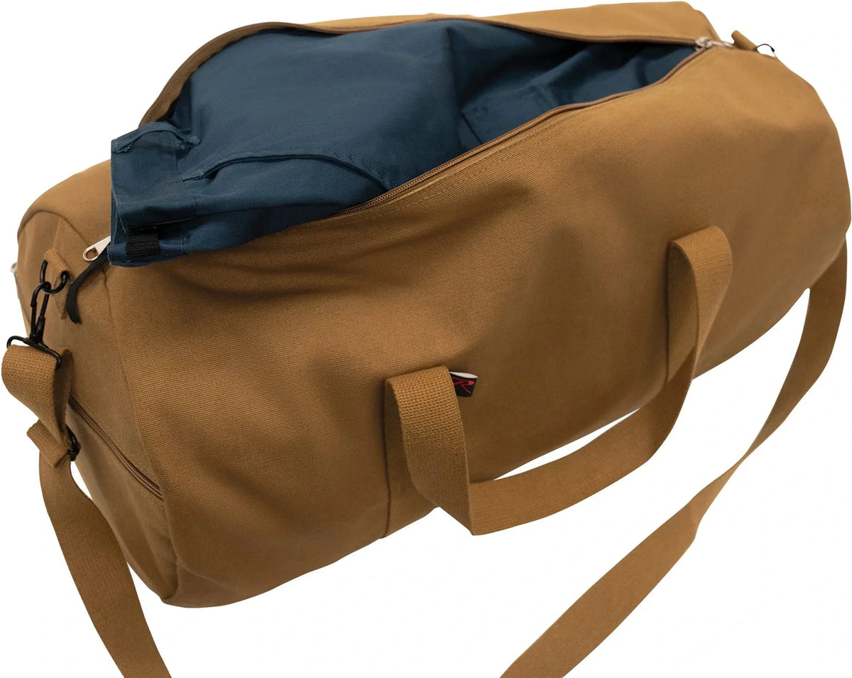 Canvas Shoulder Duffle Bag