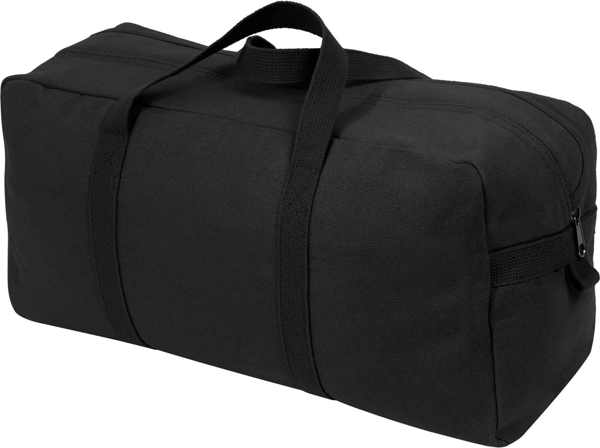 Canvas Tanker Style Tool Bag - Black