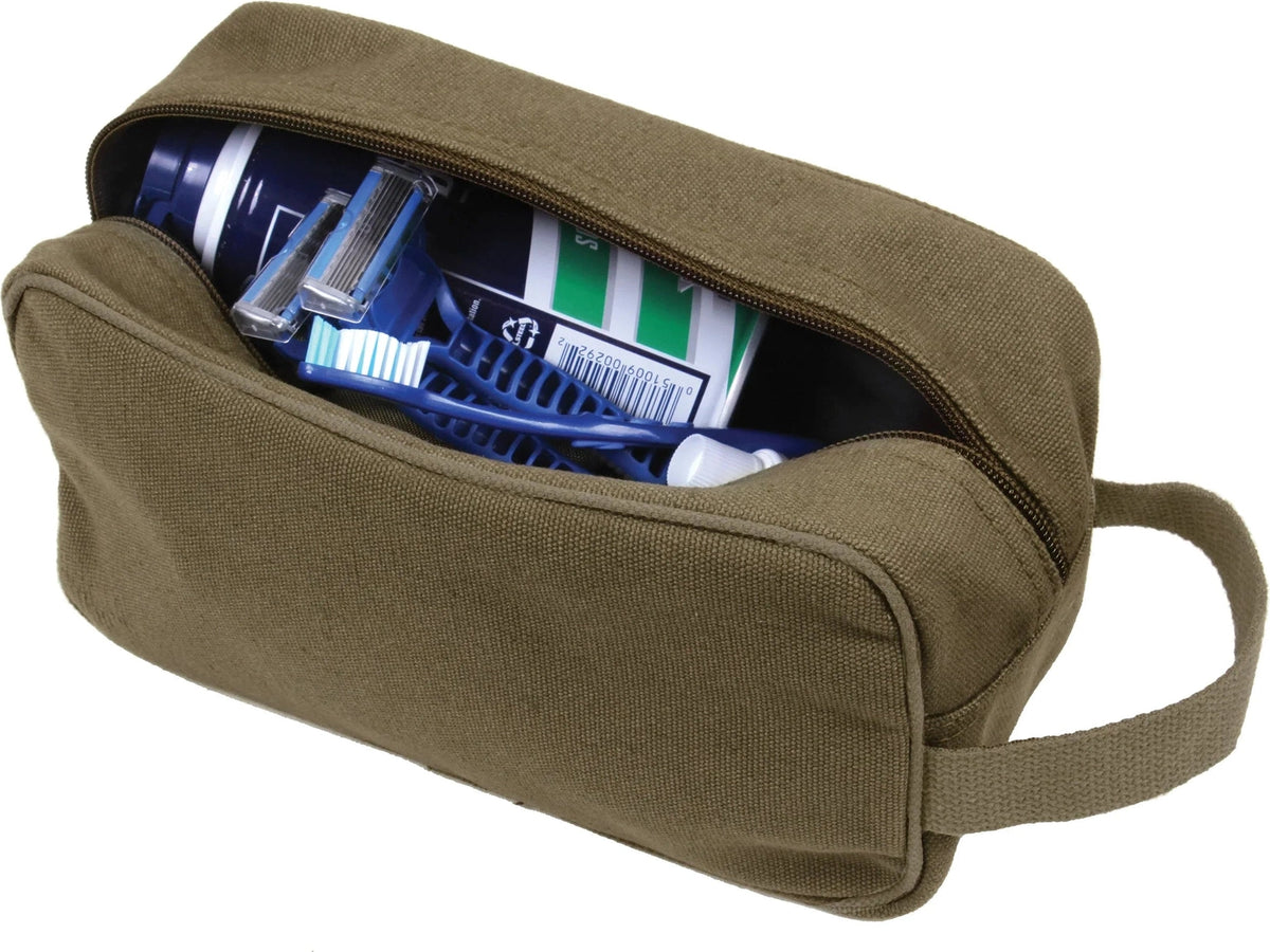 Canvas Travel Dopp Kit