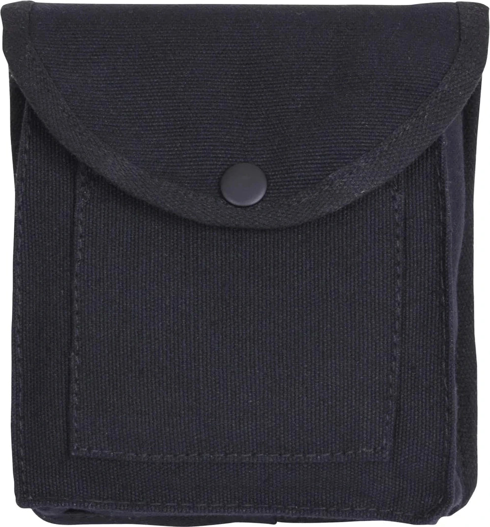 Canvas Utility Pouches - Black