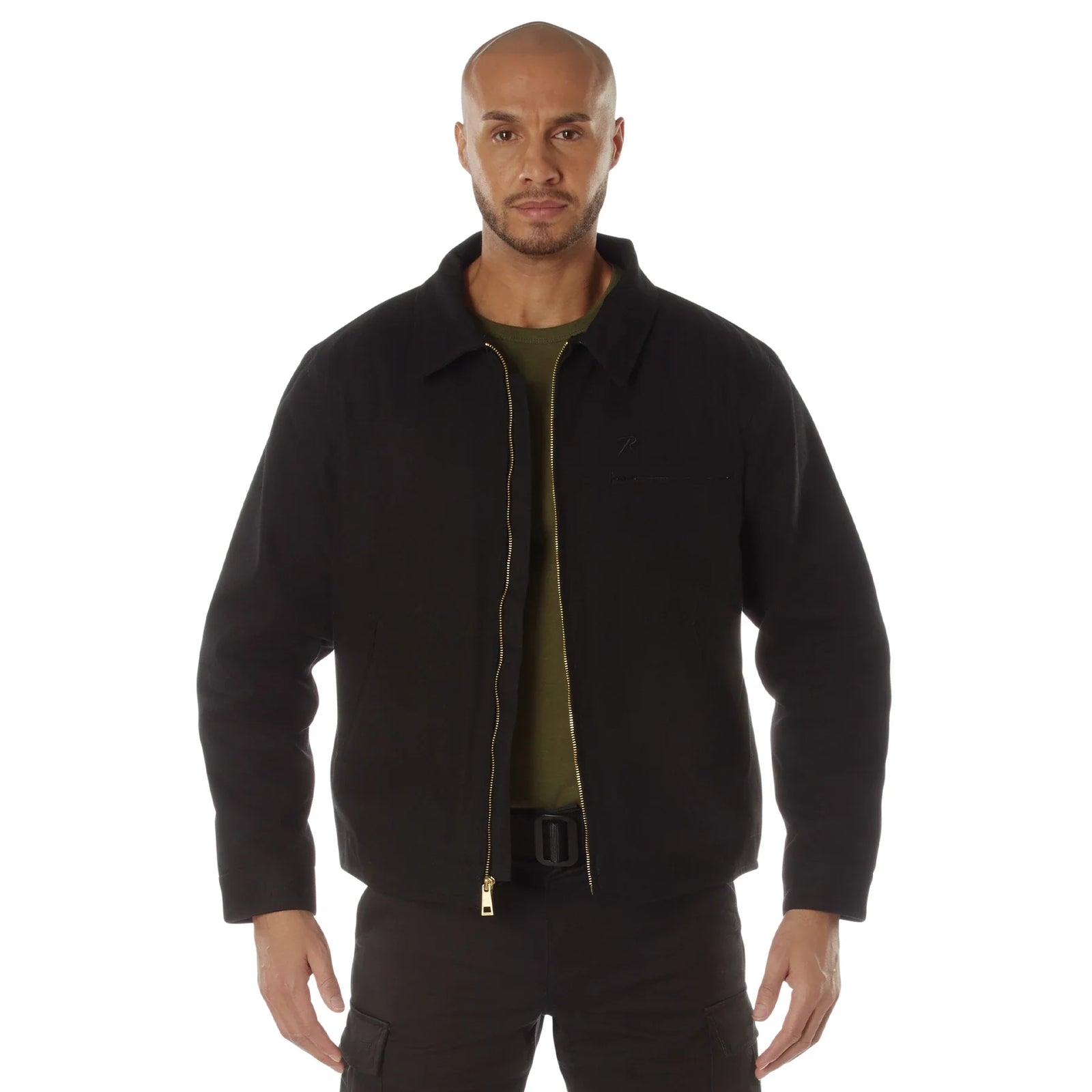 Canvas Work Jacket - Black / s