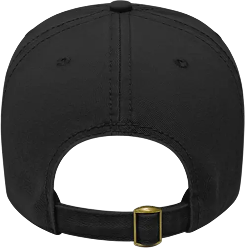 Cap America I1002 Relaxed Golf - Black - one Size Fits Most